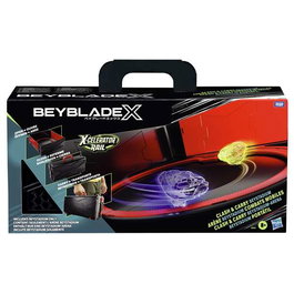 Hasbro Beyblade X G0841 Clash Y Carry Beystadium Arena de Batalla Portátil