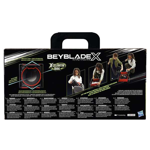 Hasbro Beyblade X G0841 Clash Y Carry Beystadium Arena de Batalla Portátil