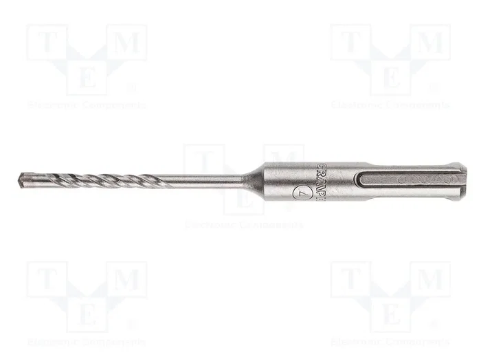 GRAPHITE Broca QUADRO para hormigón 4mm SDS-Plus® GRAPHITE Broca QUADRO para hormigón 4mm SDS-Plus®