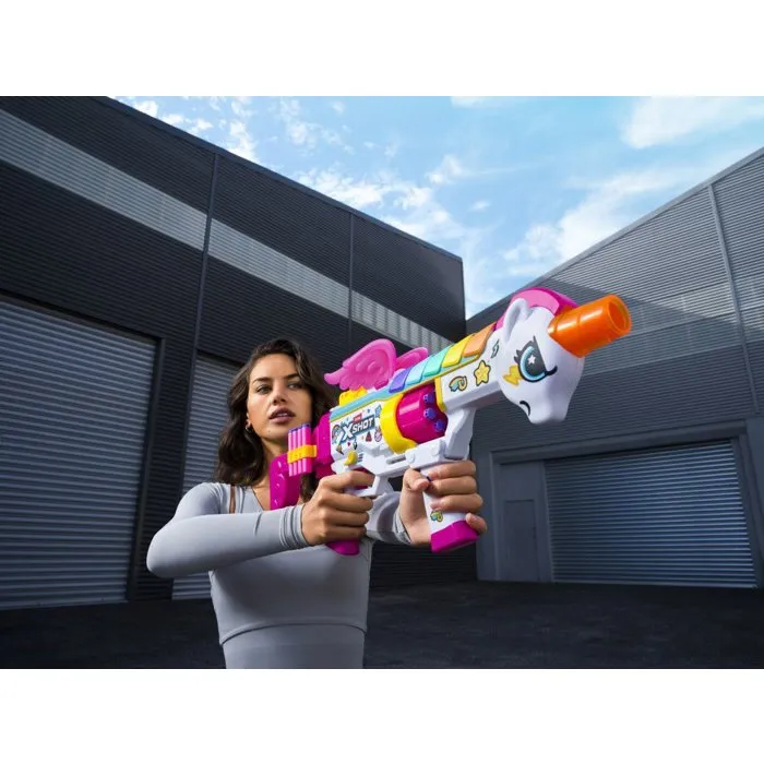 Zuru XSHOT Blastercorn Rizz Master - Pistola de dardos con 24 dardos, para mayores de 8 años