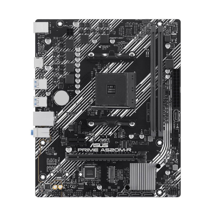 ASUS PRIME A520M-R AMD AM4 DDR5 Micro ATX
