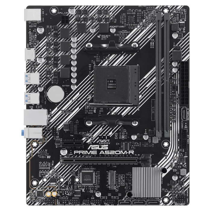 ASUS PRIME A520M-R AMD AM4 DDR5 Micro ATX