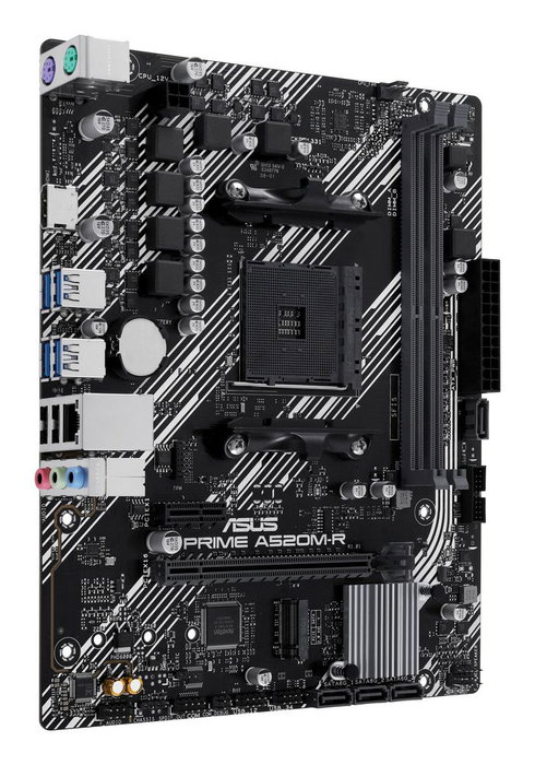 ASUS PRIME A520M-R AMD AM4 DDR5 Micro ATX