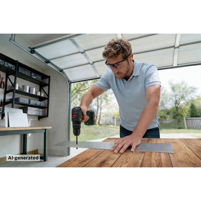 Bosch PSB18V-60 Taladro percutor inalámbrico con 2 baterías de 2,5Ah