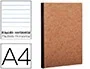 Clairefontaine Libreta A4 96 Hojas Rayado Horizontal 90g tapa Cartulina 210x297 mm