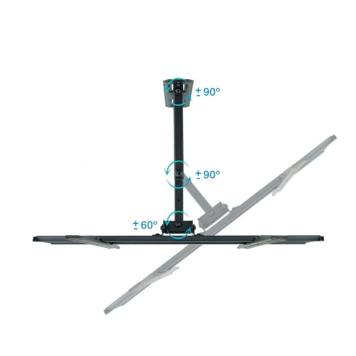 Tooq Soporte de Pared LP7863TN-B para TV de 37-70 pulgadas, Negro Tooq Soporte de Pared LP7863TN-B para TV de 37-70 pulgadas, Negro