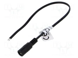 ESPE Cable de alimentación plano DC 5,5/2,5 mm de 0,25m