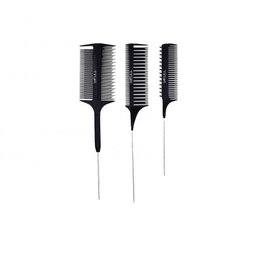 Bifull Pack de 3 Peines Especiales para Mechas Negros Balayage Trio Comb