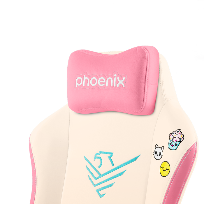 Phoenix technologies Silla Gaming Nova Cream Edition Ergonómica para Uso Profesional y Gaming