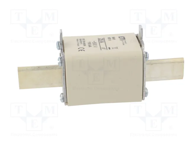 ETI POLAM Fusible NH1 de cerámica 25A 500VAC gF