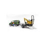 Bruder Land Rover Defender Verde y Amarillo