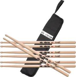 Vic Firth Baquetas Freestyle 5B + 1 Funda
