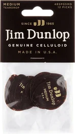 Dunlop Pack 12 Púas Genuine Celluloid Teardrop Medium