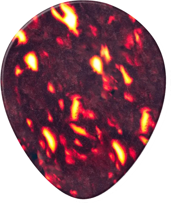 Dunlop Pack 12 Púas Genuine Celluloid Teardrop Medium