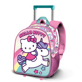 Karactermania Mochila Trolley 3D Hello Kitty Unicorn Rosa