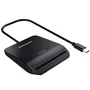 Trust Lector de DNI Primo 26061 - Lector de Tarjetas Inteligentes USB-C (USB 2.0) Compatible con macOS, Windows, DNI 3.0 - Negro