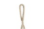DKD Home Decor Pantalla Macramé Beige 30x30x130 cm