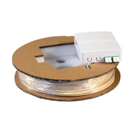 EFB Elektronik Cable de fibra óptica FTTX 2x LC/APC Duplex, G.657.A2, 50m