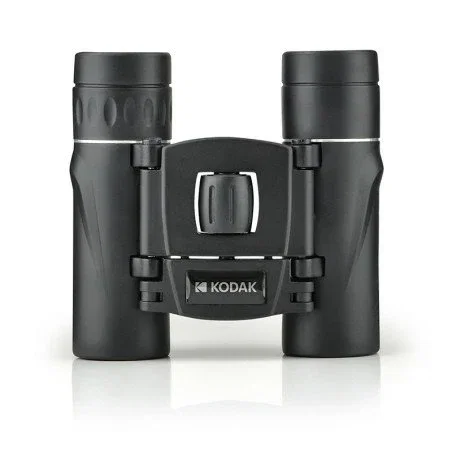 Kodak BCS200 Binocular de Prismas Techo 8x21, Ampliación 8x, Diámetro del Objetivo 21 mm, Color Negro, con Funda de Transporte y Correa