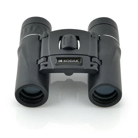 Kodak BCS200 Binocular de Prismas Techo 8x21, Ampliación 8x, Diámetro del Objetivo 21 mm, Color Negro, con Funda de Transporte y Correa