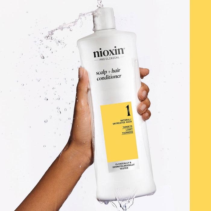 Nioxin Sistema 1 Acondicionador para Cabello Natural con Debilitamiento Leve Reacondicionado 1000 ml