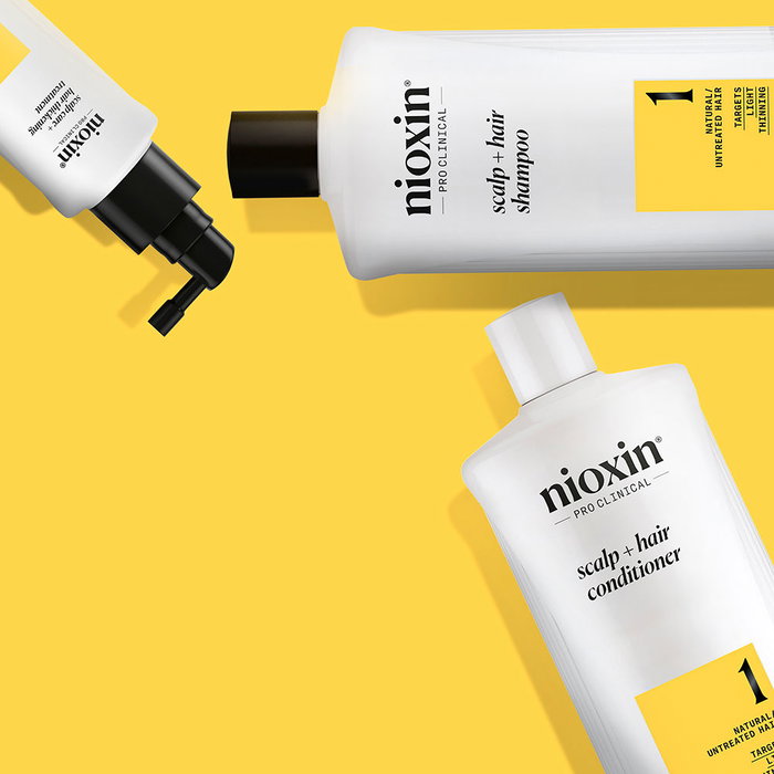 Nioxin Sistema 1 Acondicionador para Cabello Natural con Debilitamiento Leve Reacondicionado 1000 ml