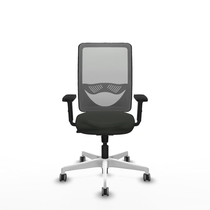 PIQUERAS Y CRESPO Silla de oficina Zulema con mecanismo Sincro, Negro y Gris PIQUERAS Y CRESPO Silla de oficina Zulema con mecanismo Sincro, Negro y Gris