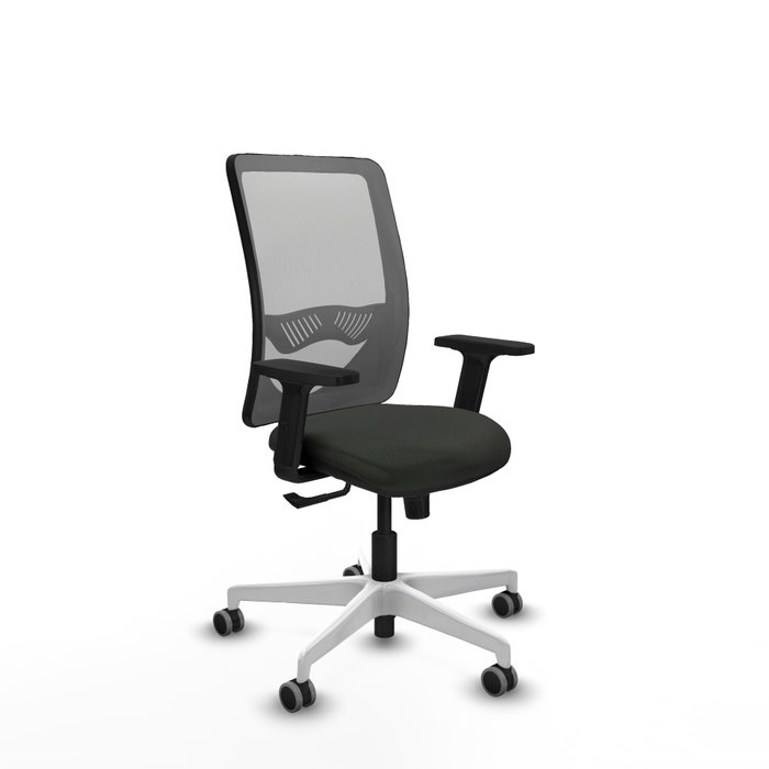 PIQUERAS Y CRESPO Silla de oficina Zulema con mecanismo Sincro, Negro y Gris PIQUERAS Y CRESPO Silla de oficina Zulema con mecanismo Sincro, Negro y Gris