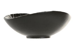 DKD Home Decor Plato Hondo Horeca Black Porcelana Negro 15.8 x 7 x 19 cm (6 Unidades)