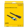 DeLOCK Cable de Extensión High Speed HDMI 48 Gbps 8K 60 Hz 2 m