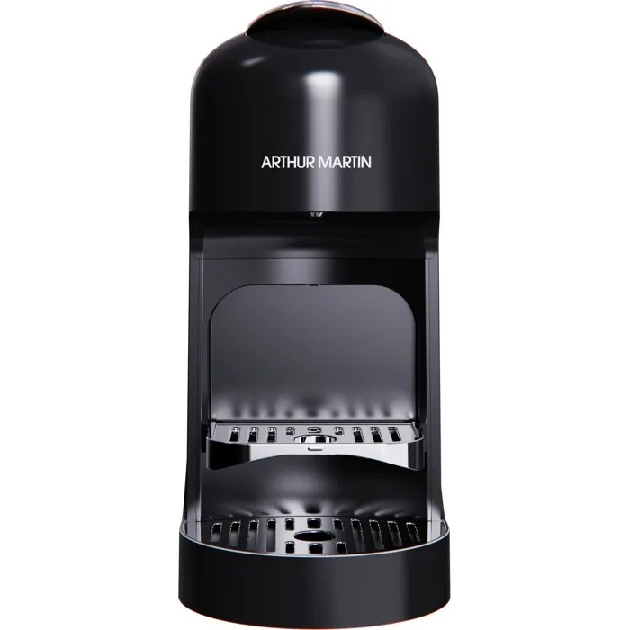 Arthur Martin AMN230N Cafetera de Cápsulas Espresso y Lungo - 1400 W - Negra