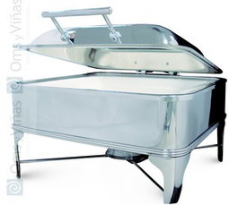 OMS Basic Chaffing Dish GN 2/3 Tapa Cristal