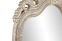 DKD Home Decor Espejo de Mango y Cristal Decape Blanco 70x3,5x180 cm