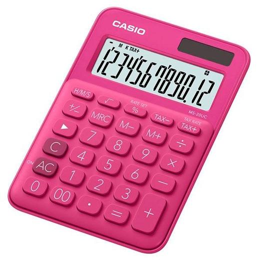 Casio MS-20UC Calculadora de Oficina Sobremesa Fucsia 12 Dígitos Casio MS-20UC Calculadora de Oficina Sobremesa Fucsia 12 Dígitos