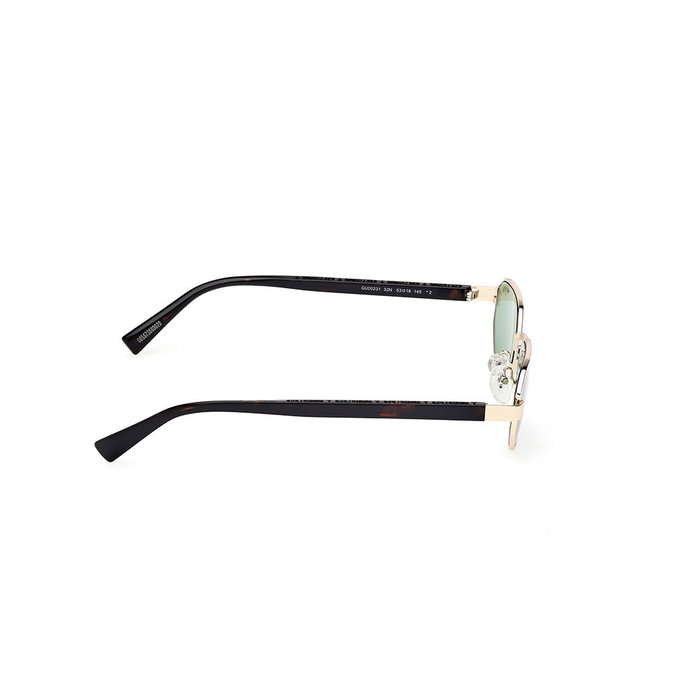 Guess Gafas GU00231 Gafas de Sol Metálicas Hombre/Mujer, Lentes 53 mm, Puente 18 mm, Patillas 145 mm, Diseño Geométrico
