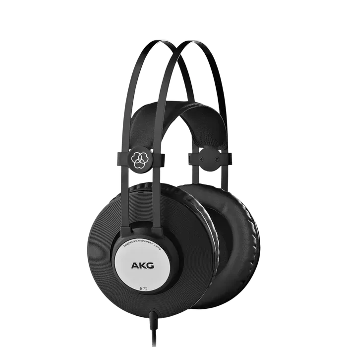 AKG Auriculares Cerrados K72, Diseño Over-Ear, Impedancia 32 Ohmios, Respuesta en Frecuencia 16-20000Hz, Cable 3m