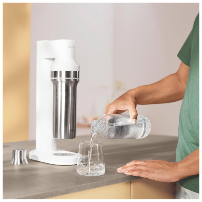 Brita sodaTRIO Máquina de agua con gas - Blanco