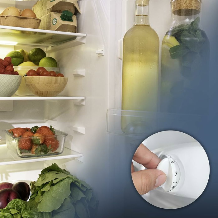 Frigorífico combinado Cecotec Bolero CoolMarket 2D 211 Blanco