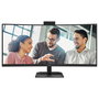 AOC CU34E4CW Monitor Curvo de 34 pulgadas UWQHD 120Hz con Webcam y USB-C