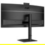AOC CU34E4CW - Monitor Curvo 34" UWQHD (3440x1440) 1500R, Panel VA, 120Hz, 4ms, HDR10, Altavoces, Cámara Web, USB-C 90W, KVM, HDMI/DP