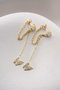Heliophilia Silver NRZ1000285 Pendientes de Plata de Ley con Recubrimiento de Oro, Color Dorado, 5cm Longitud