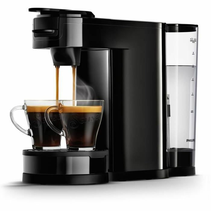 Philips Senseo Switch HD6592/65 Cafetera de cápsulas - Negro intenso