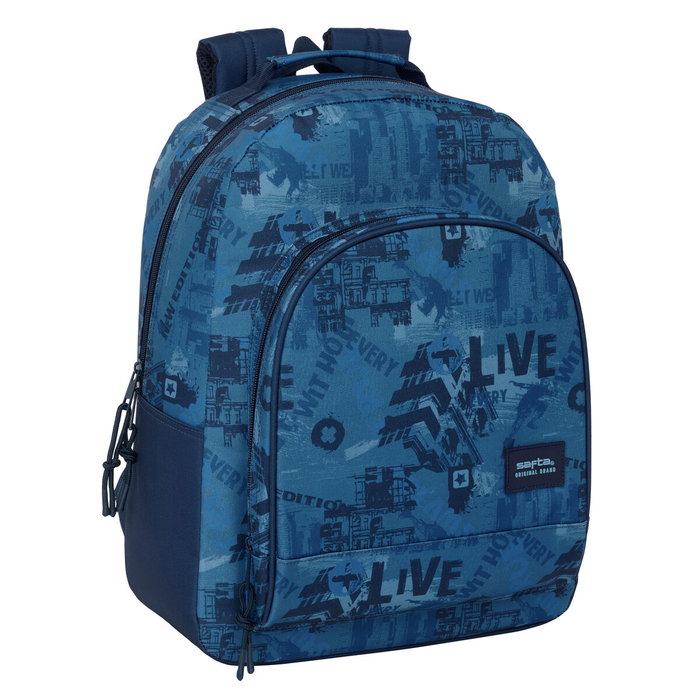 Safta Mochila Adaptable a Carro New Edition 420x320x150 mm Safta Mochila Adaptable a Carro New Edition 420x320x150 mm