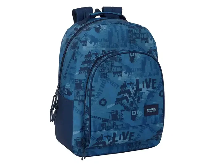 Safta Mochila Adaptable a Carro New Edition 420x320x150 mm Safta Mochila Adaptable a Carro New Edition 420x320x150 mm