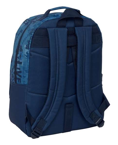 Safta Mochila adaptable a carro New Edition 42x32x15 cm, mochila de viaje con ruedas, maleta de mano