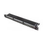 GoodConnections Patchpanel 19 pulg Cat. 6 24 puertos RJ45 Negro