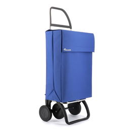 Rolser Carro de la Compra Jean LN 4 Ruedas Azul 43 L