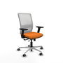 PIQUERAS Y CRESPO Silla de oficina Haches Naranja y Blanco