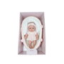 Muñecas Arias - Muñeca Elegance de vinilo Dudi rosa 26 cm con capazo