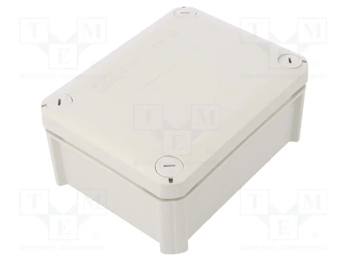 OBO BETTERMANN Caja de conexiones T 100 gris claro OBO BETTERMANN Caja de conexiones T 100 gris claro